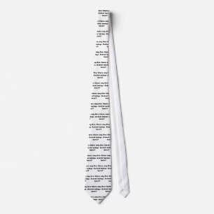 Are there any Astral beings here?-tie Tie