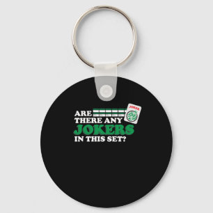Are There Any Jokers In Set Mahjong Player Games Key Ring