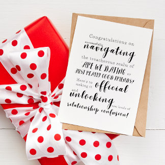 Are we dating or just really good friends? Love Card