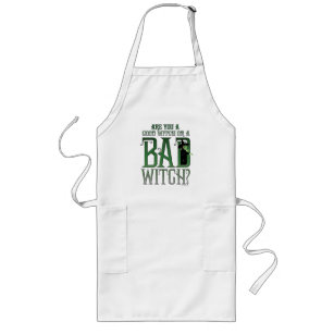 Are You A Good Witch Or A Bad Witch? Long Apron