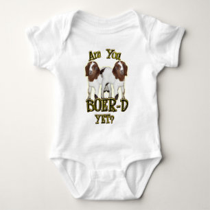 ARE YOU BOER-D YET? BOER GOATS BABY BODYSUIT