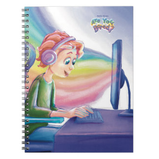 Are You Bored? Colourful Gamer Desk Notebook