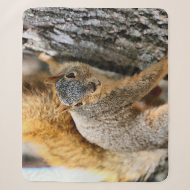 Are you coming sherpa blanket (Front)