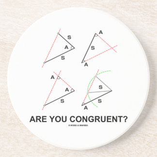 Are You Congruent? (Congruent Angles) Coaster