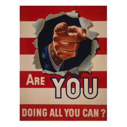 Image of Are you doing all you can? Postcard