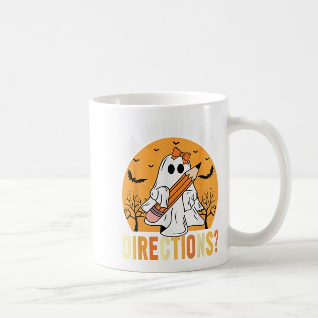 Are You Fall-o-ween Direction Funny Sarcastic Quot Coffee Mug (Right)