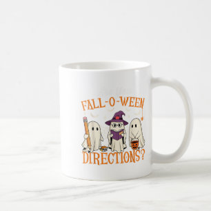 Are You Fall O Ween Directions Funny Teacher Hallo Coffee Mug