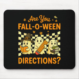 Are You Fall O Ween Directions Halloween Teacher G Mouse Mat