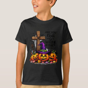 Are You Fall-o-ween Jesus Funny Pumpkin _1 T-Shirt