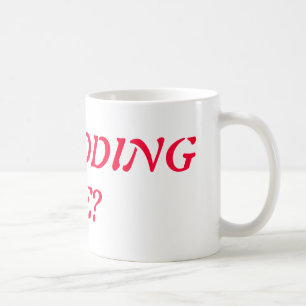 Are you kidding me coffee mug