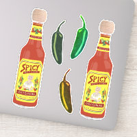 Are you Kitten? Hot Sauces Cute Cat Spicy Salsa