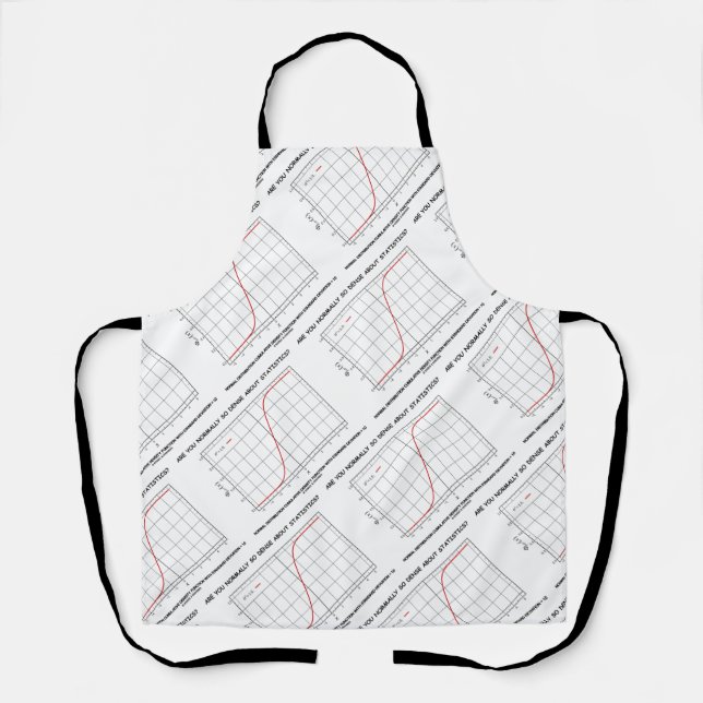 Are You Normally So Dense About Statistics? Apron (Front)