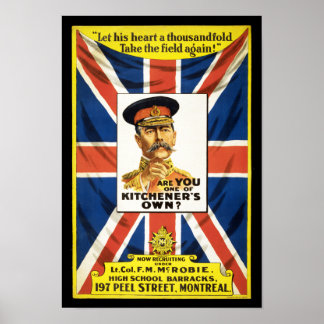 Are You One of Kitchener's Own? Poster
