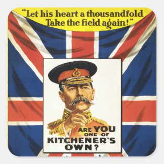 Are You One of Kitchener's Own? Square Sticker