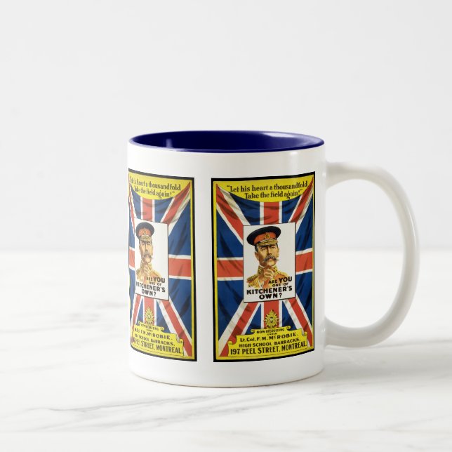 Are You One of Kitchener's Own? Two-Tone Coffee Mug (Right)