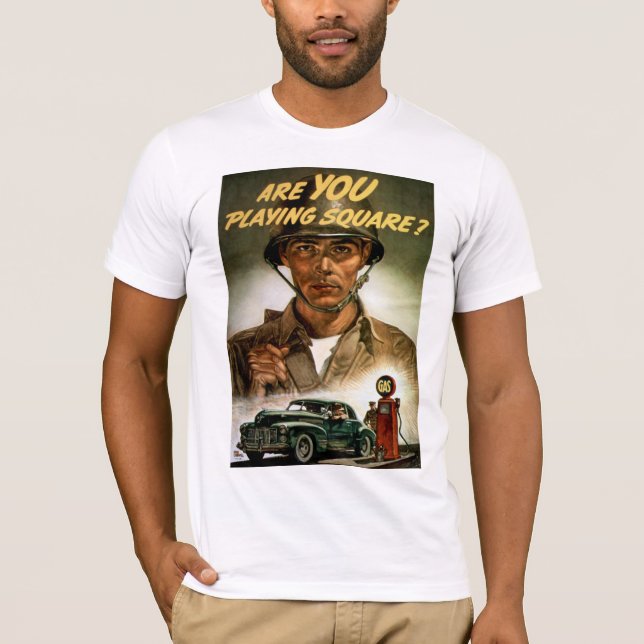 Are You Playing Square? T-Shirt (Front)