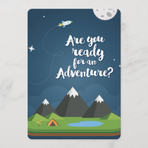 Are you ready for an Adventure? YES! Invitation