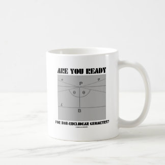 Are You Ready For Non-Euclidean Geometry? Coffee Mug