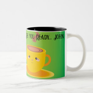 Are you Ready Text Name Tea/Coffee Mugs Cups