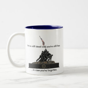 Are You Still Free? Two-Tone Coffee Mug
