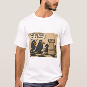Are You Sure It’s a Rook? – Funny Chess Cartoon T-Shirt