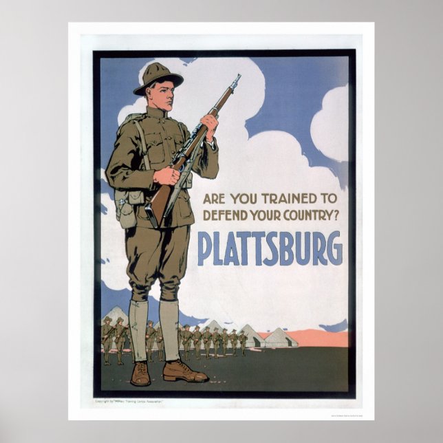 Are you Trained to Defend? (US02066) Poster (Front)