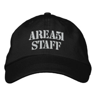 AREA51STAFF EMBROIDERED HAT