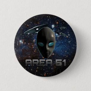 Area 51 6 cm round badge