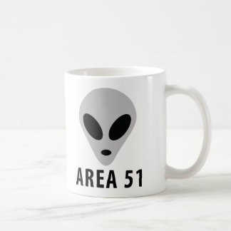 area 51 - alien head coffee mug