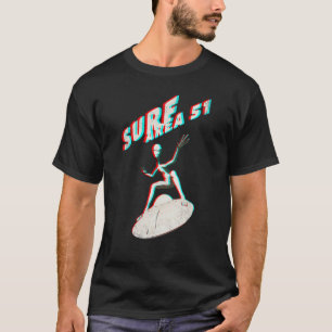 Area 51 Alien  Ufo Flying Saucer Alien Graphic T-Shirt