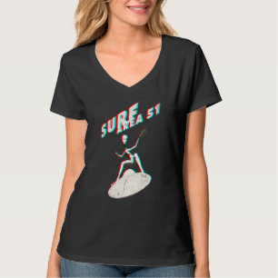 Area 51 Alien  Ufo Flying Saucer Alien Graphic T-Shirt