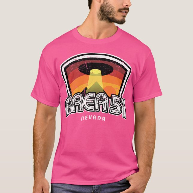 Area 51 Alien Ufo T-Shirt (Front)