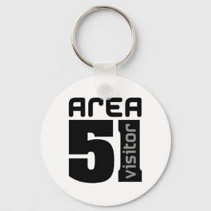 Area 51 Alien Visitor Key Ring