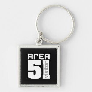 Area 51 Alien Visitor Key Ring