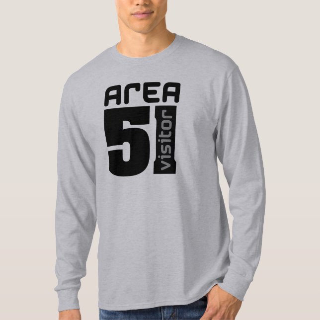 Area 51 Alien Visitor T-Shirt (Front)