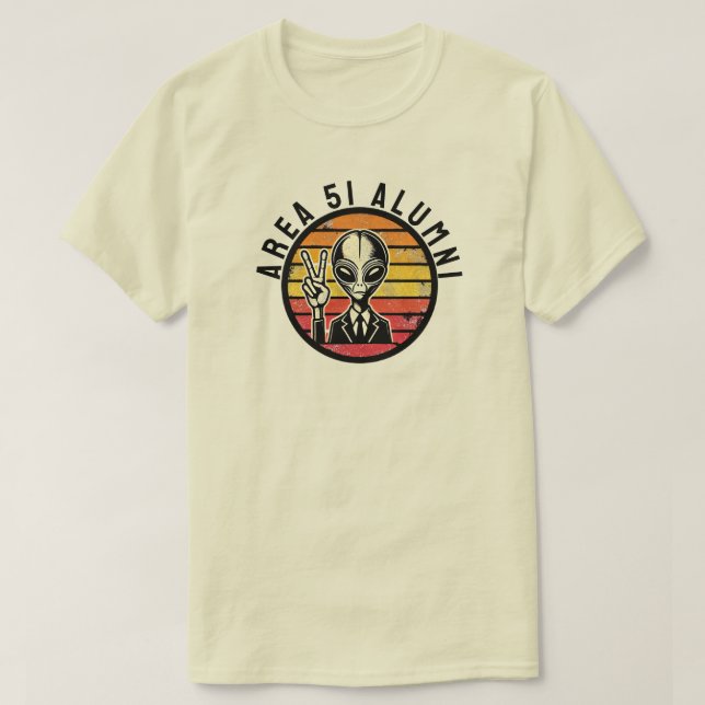 Area 51 Alumni T-Shirt (Design Front)