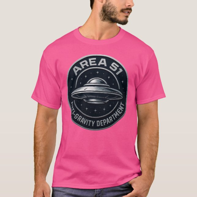 Area 51 - Anti-Gravity Department T-Shirt (Front)