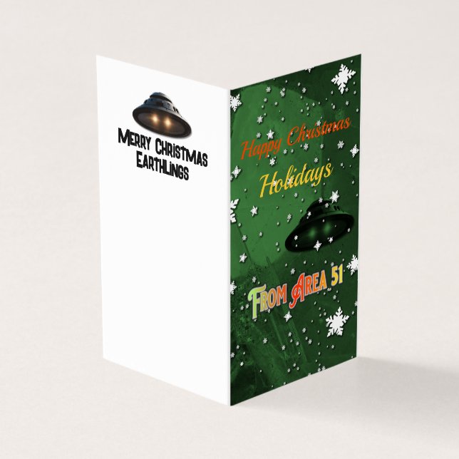 Area 51 Christmas greeting (Outside)