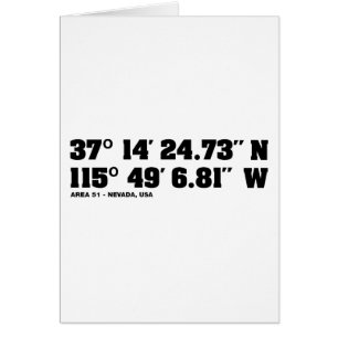 AREA 51 - coordinates