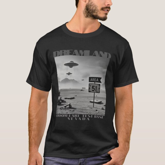 Area 51 Dreamland Nevada T-Shirt (Front)