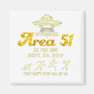 Area 51 Fun Run Magnet