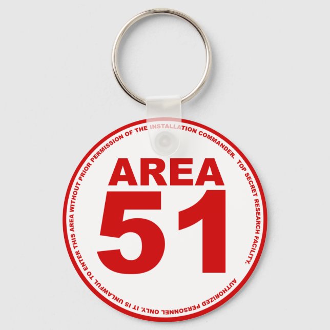 Area 51 Keychain (Front)
