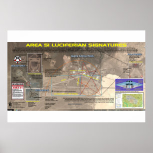 Area 51 Luciferian Ley-Lines 3 Poster