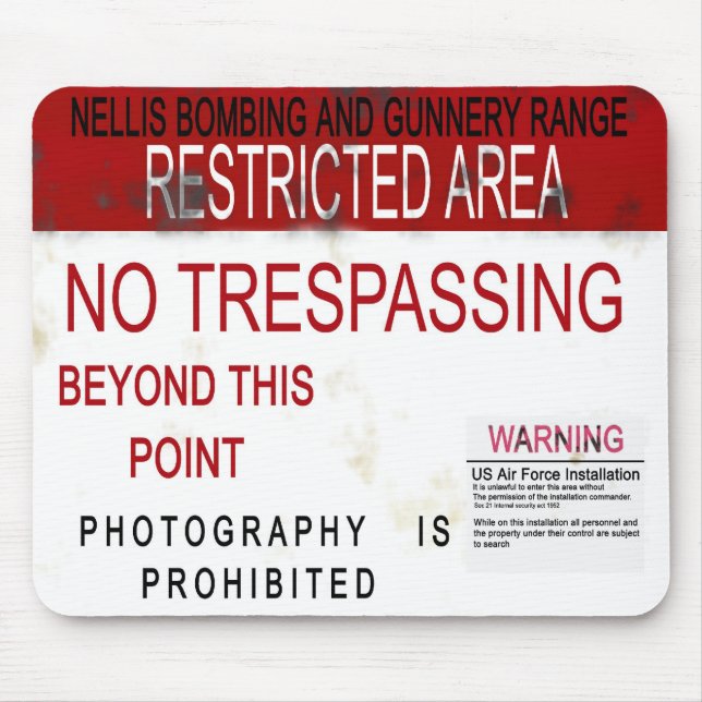 Area 51 Mousepad (Front)