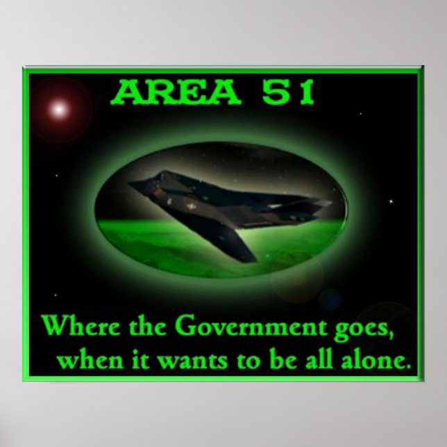Area 51 poster (Front)