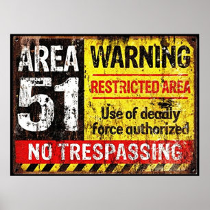 AREA 51 POSTER