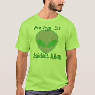 Area 51 Resident Alien T-Shirt