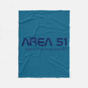 Area 51 Reverse Engineering Alien Ufo Paranormal  Fleece Blanket