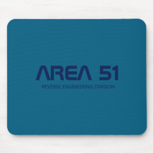 Area 51 Reverse Engineering Alien Ufo Paranormal  Mouse Mat