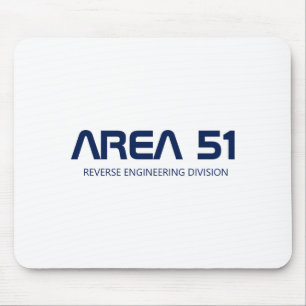 Area 51 Reverse Engineering Alien Ufo Paranormal  Mouse Mat